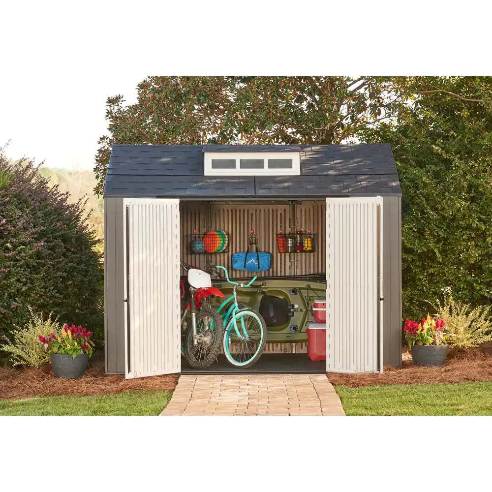 10 Ft. W X 7 Ft. D Plastic Storage Shed (70 Sq. Ft.)
